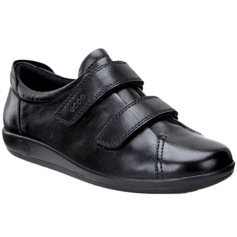 Stylish Running Footwear Soft 2.0 Full Grain Leather Women's Velcro Shoes