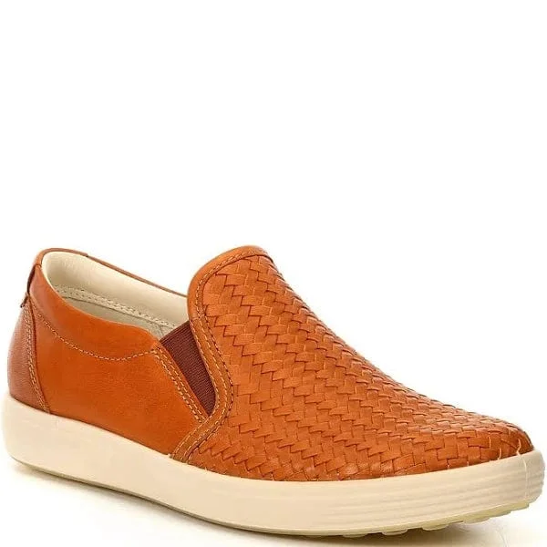 Waterproof Loafers Ecco Soft 7 Woven Slip-on Lion Wos 470113