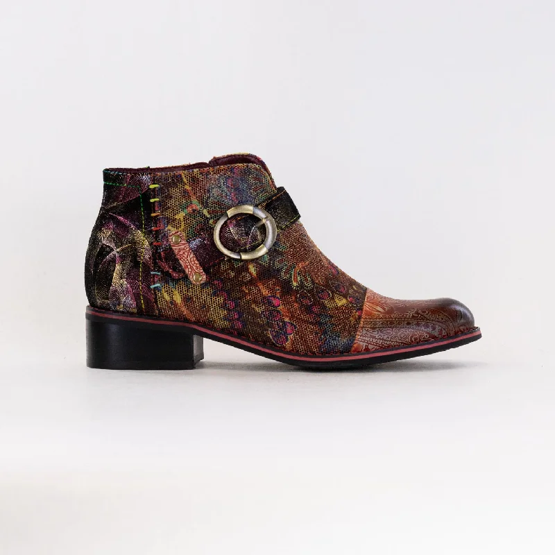 Casual Sandals Collection Spring Step GEORGIANA-SCOPE (Women's) - Camel Multi