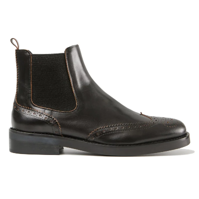 Comfortable Casual Shoes Homers Women's Lilibeth Portobello Black