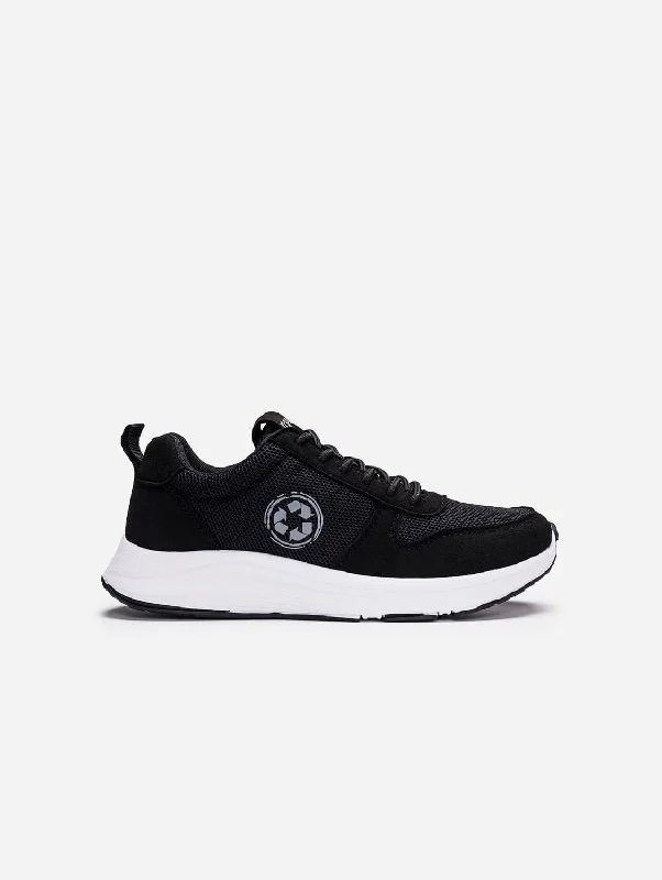 Slip-On Shoes For Men Jor Recycled PET Unisex Vegan Sneakers | Black