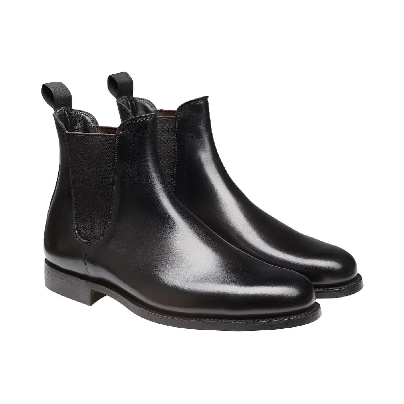 Waterproof Snow Boots Margie Black Wax Calf