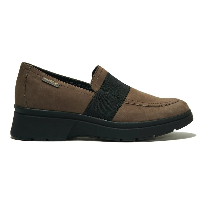 Fashionable Work Boots Mephisto Women's Debby Walnut