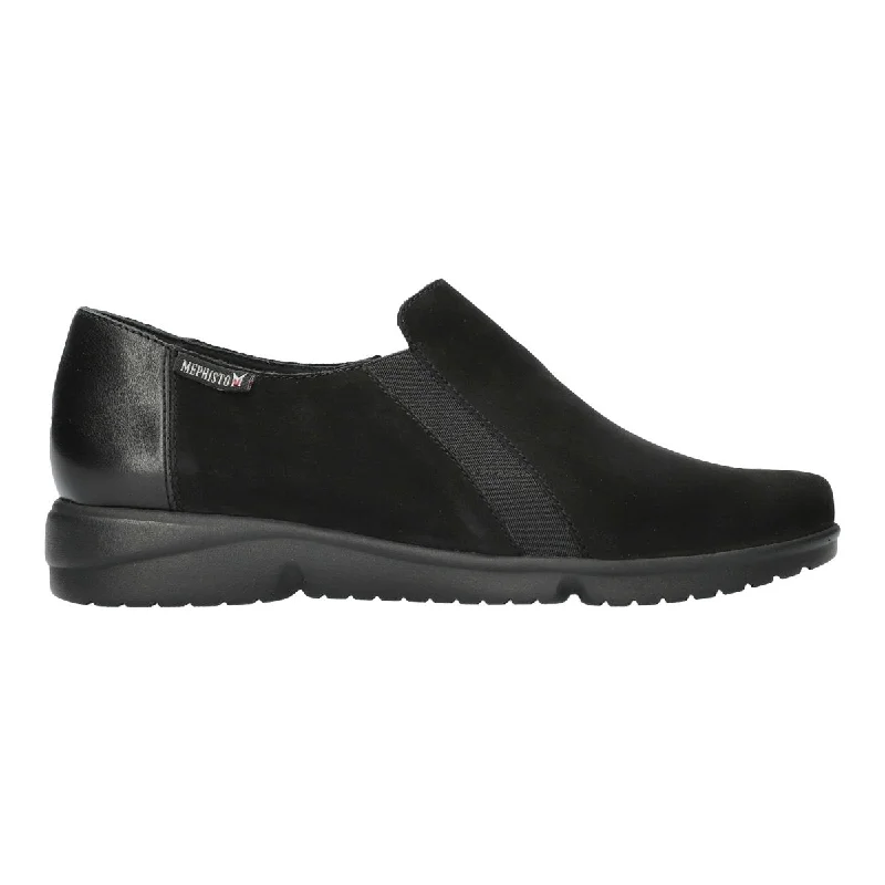 Stylish Winter Footwear Mephisto Women's Romea Black Nubuck