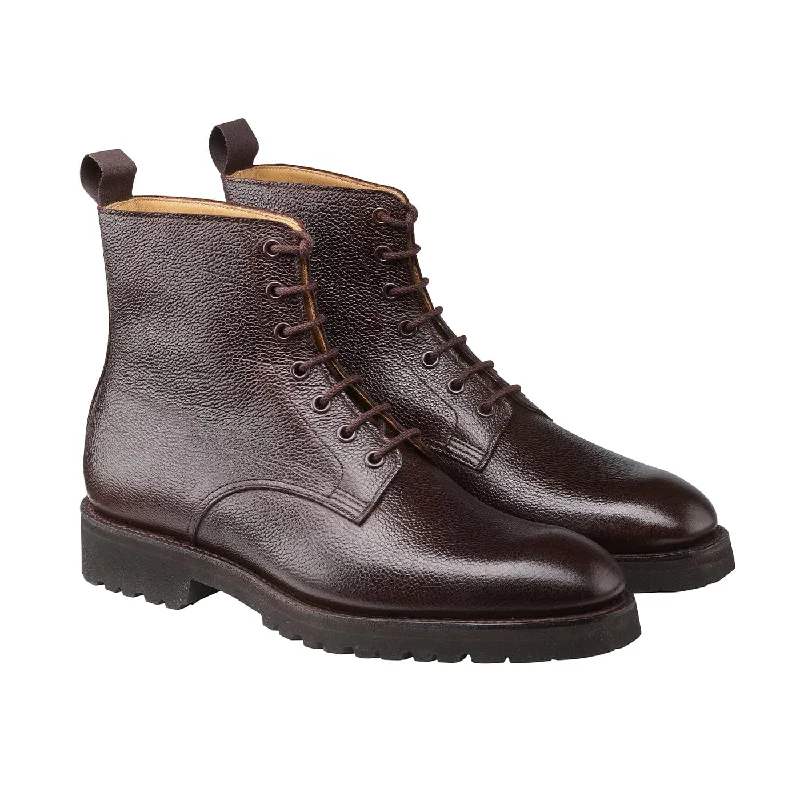 Fashionable Moccasins Mia Truffle Angus Grain