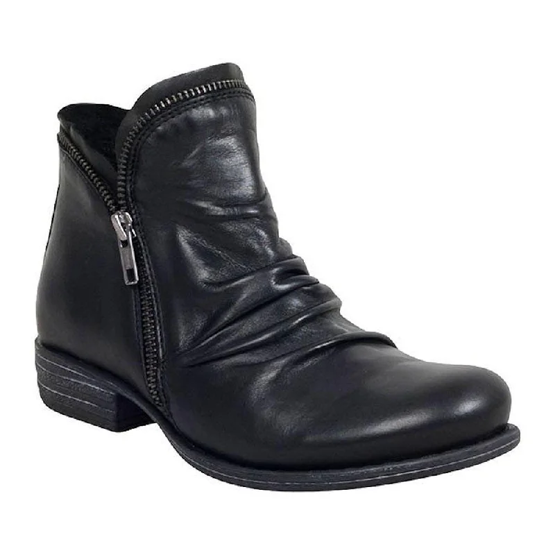Comfortable Dress Shoes Miz Mooz Women's Luna Black Leather