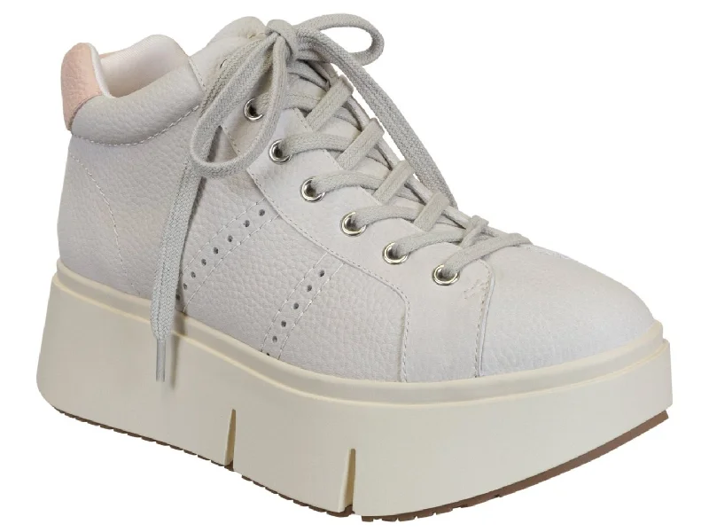 Comfortable Walking Sandals Naked Feet: ESSEX in MIST Platform High Top Sneakers