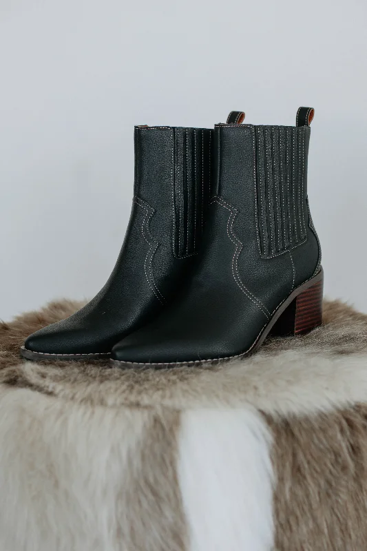 Slip-On Shoes For Men On My Best Behavior Boots - Black