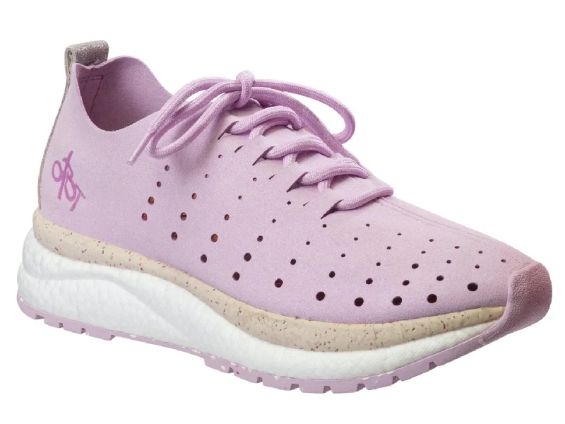 Leather Casual Shoes OTBT: ALSTEAD in LAVENDER Sneakers