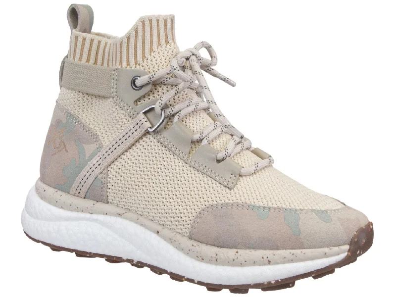 Comfortable Casual Shoes OTBT: Hybrid in BONE CAMO High Top Sneakers