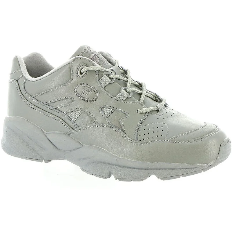 Fashion Sneakers For Work Propet Womens Stability Walker Perforated Slip Resistant Walking Shoes