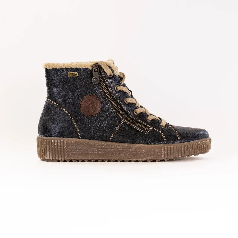 Outdoor Work Boots Remonte R7980-01 Boot (Women's) - Black Combi Leather