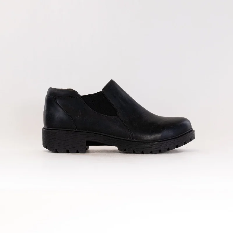 Outdoor Work Boots Alegria Ramona (Women's) - Black Oiled Leather