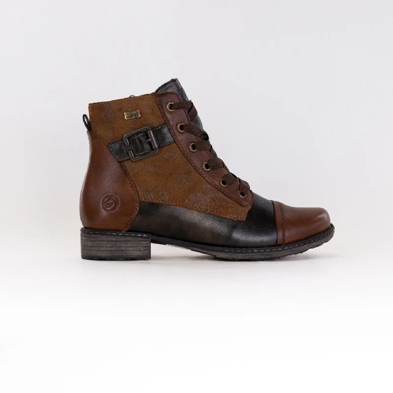 Cozy Winter Shoes Remonte Chandra 81 (Women's) - Brown Kombi