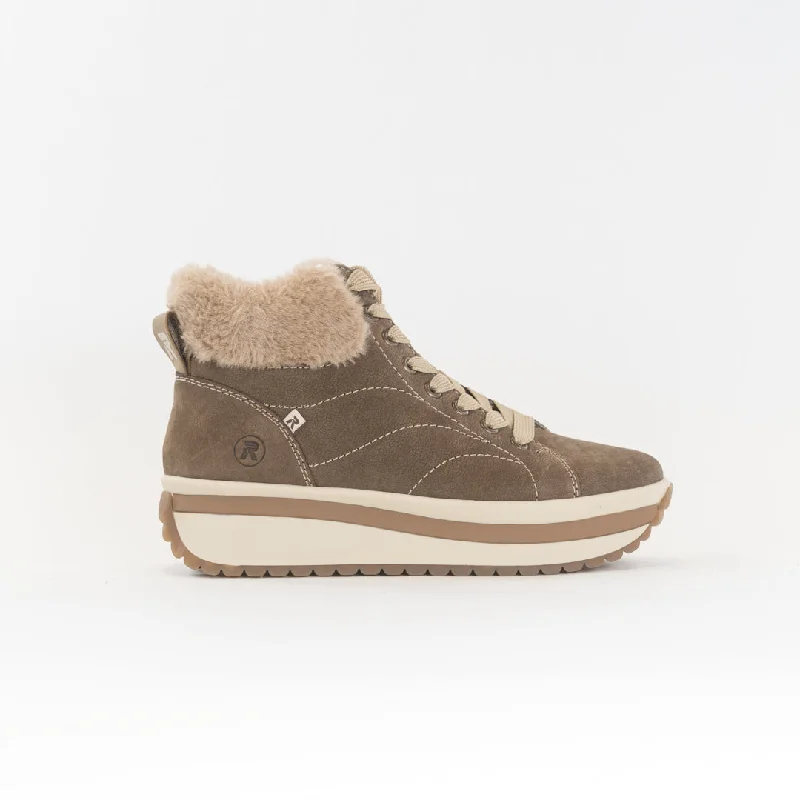 Trendy Lace-Up Shoes Rieker W0961-24 (Women's) - Brown