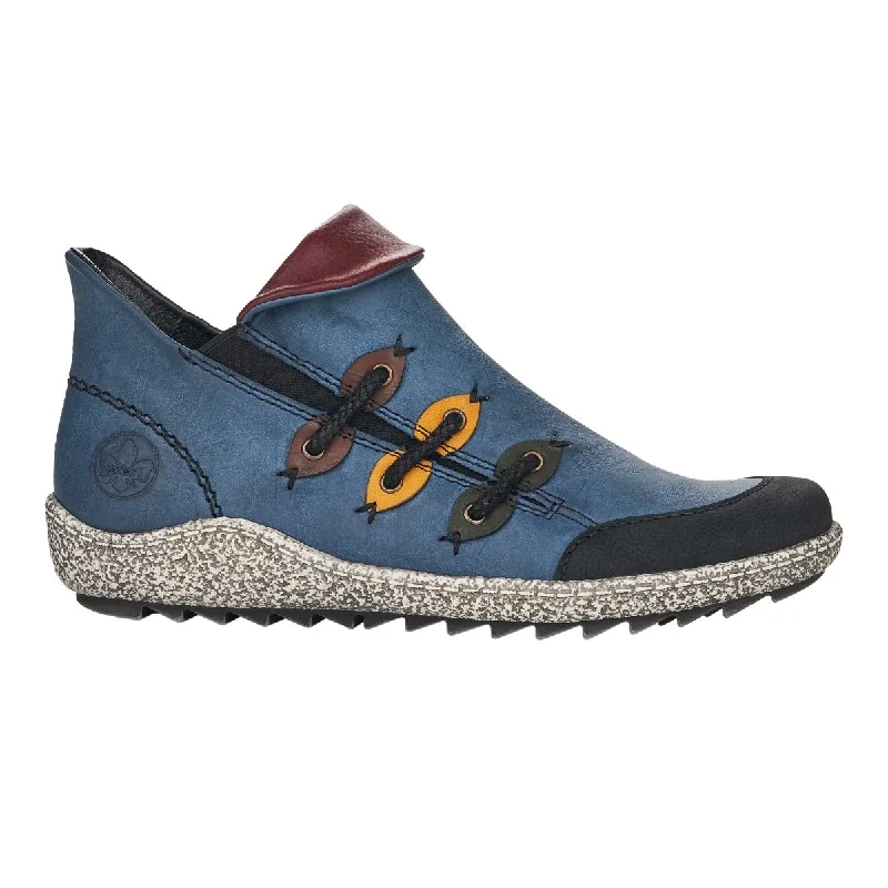 Formal Dress Footwear Rieker Women's Z7582-00 Blue Multi