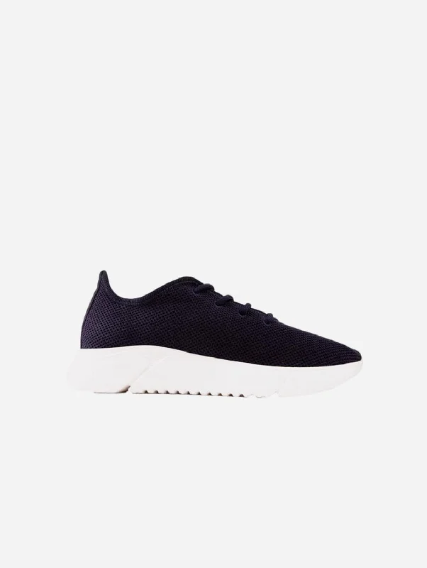 Fashionable Summer Shoes Rumex Men's Vegan Runner Sneakers | Navy