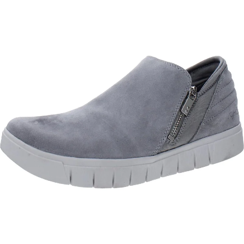 Waterproof Snow Boots Ryka Womens Hensley Zip Suede Lifestyle Athletic and Training Shoes