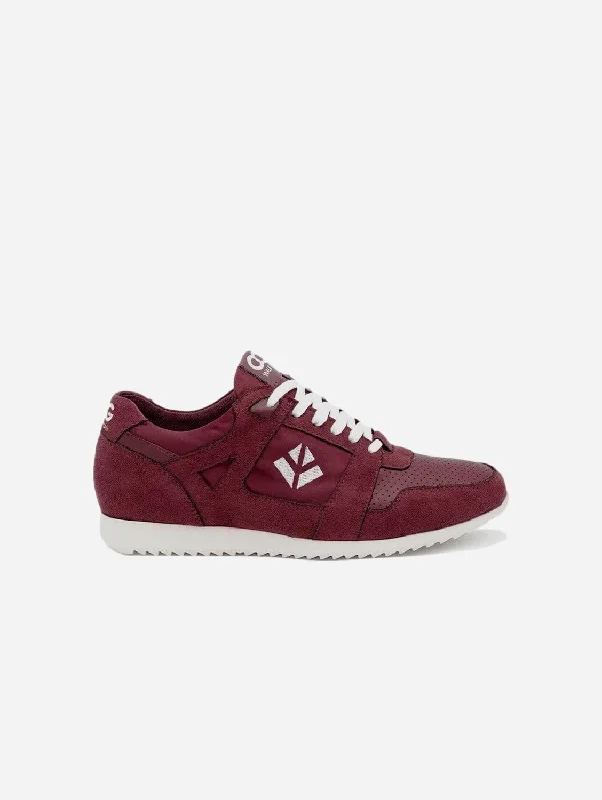 Outdoor Running Shoes Raven Women's Vegan Sneakers | Bordeaux