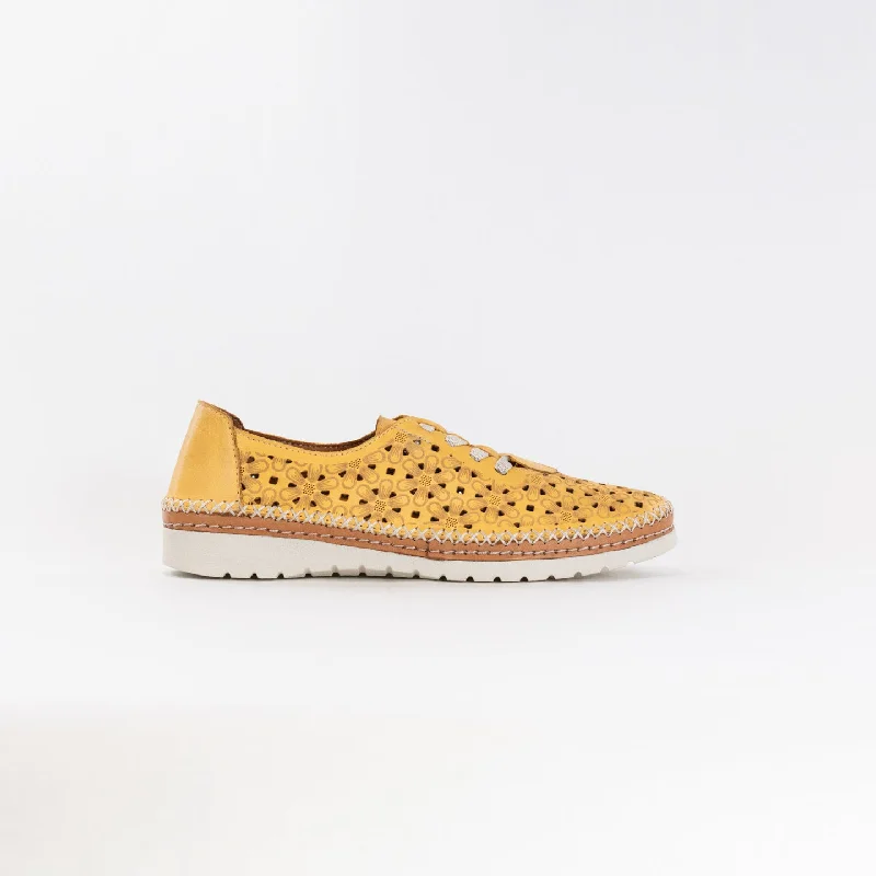 Waterproof Loafers Spring Step Indi (Women's) - Yellow