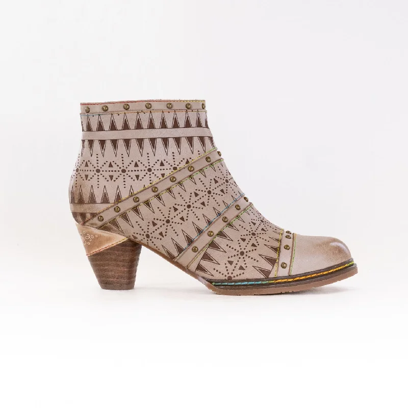 Comfortable Formal Footwear Spring Step L'Artiste  Niobe (Women's) - Beige Multi Leather