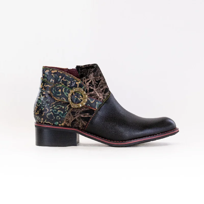 Best Flat Shoes Online Spring Step L'Artiste Tiatia (Women's) - Black Leather