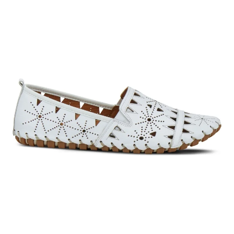 Formal Dress Shoes Spring Step Women's Fusaro White Leather