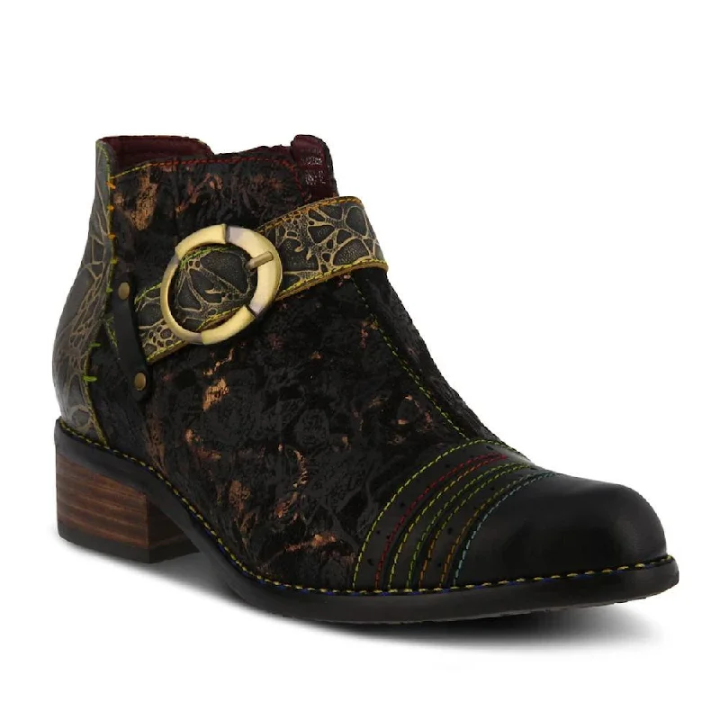 Comfortable Slippers Online L'artiste by Spring Step Women's Georgiana Black Multi