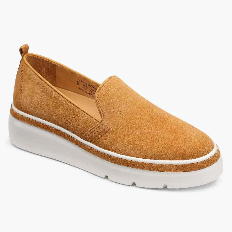 Fashionable Work Boots Sutton Suede Sneaker - Buckthorn