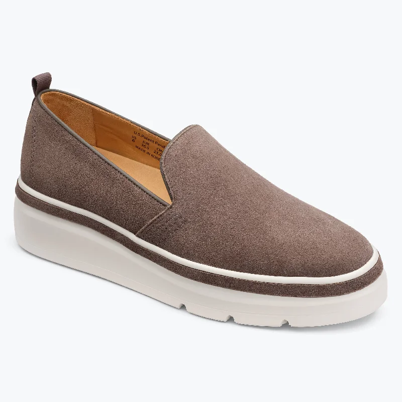 Casual Walking Boots Sutton Suede Sneaker - Cement