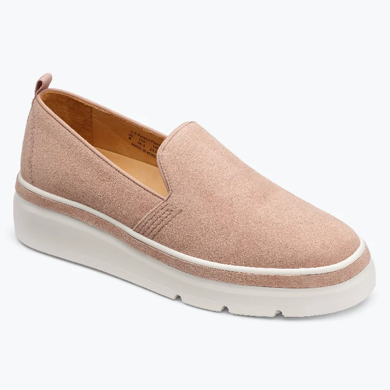 Winter Boots Sale Sutton Suede Sneaker - Wood Rose
