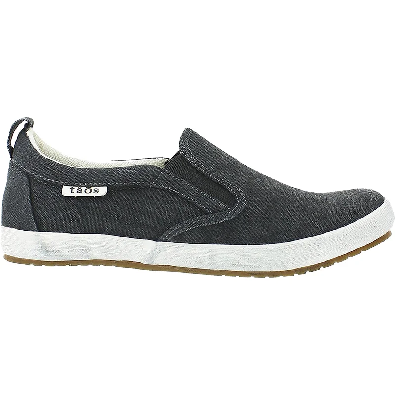 Lightweight Hiking Shoes Women's Taos Dandy Charcoal Washed Canvas