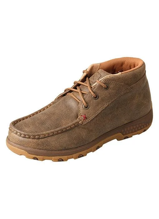 Outdoor Running Shoes Twisted X Women's Bomber Brown Chukka CellStretch Driving Moc WXC0001 Outdoor Running Shoes Twisted X Women's Bomber Brown Chukka CellStretch Driving Moc WXC0001
