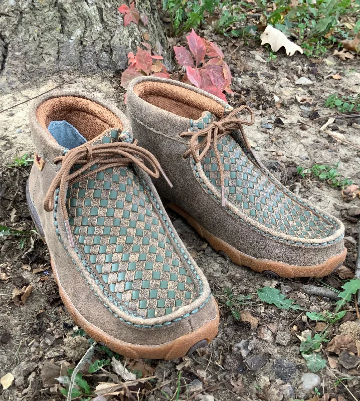 Slip-On Sneakers Collection Twisted X Women's Bomber & Clover Tooled Driving Moc WDM0152 Slip-On Sneakers Collection Twisted X Women's Bomber & Clover Tooled Driving Moc WDM0152