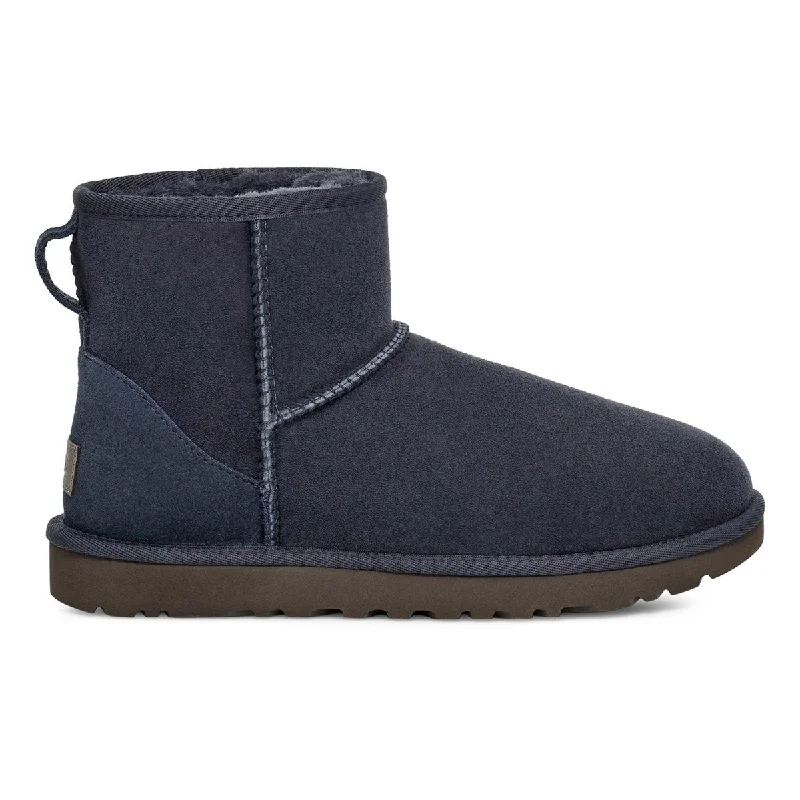 Fashion Sneakers For Work UGG Women's Classic Mini Eve Blue