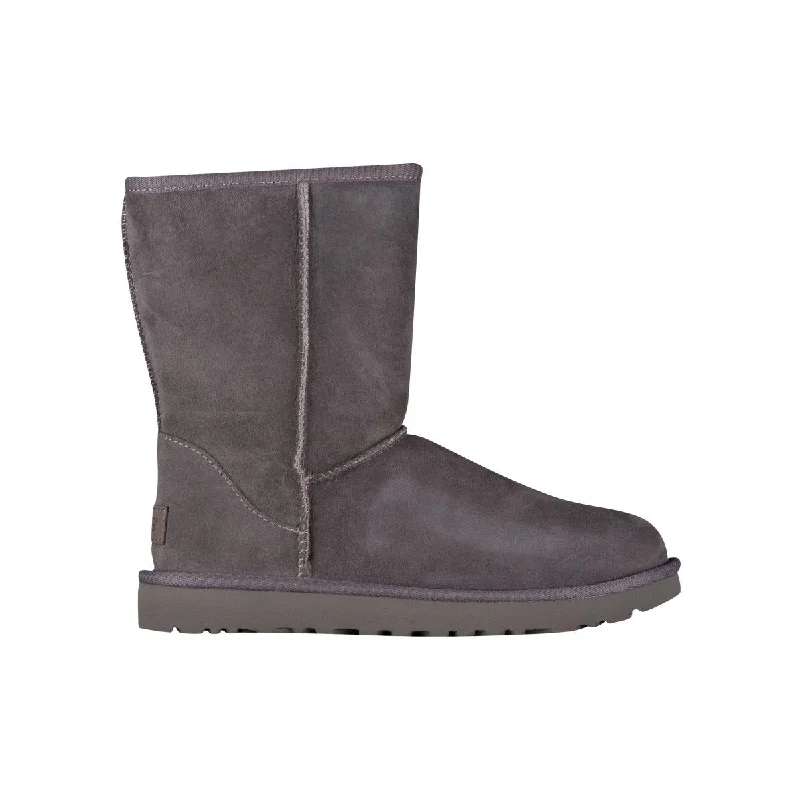 Breathable Running Shoes UGG Women's Classic Short II Grey