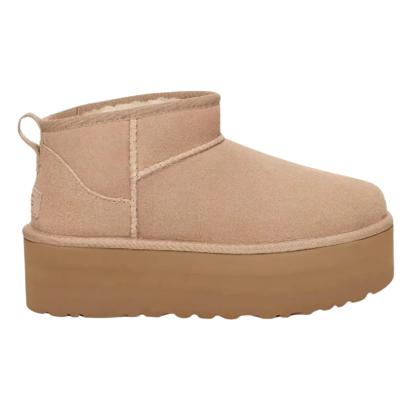 Summer Sports Shoes UGG Women's Classic Ultra Mini Platform Sand
