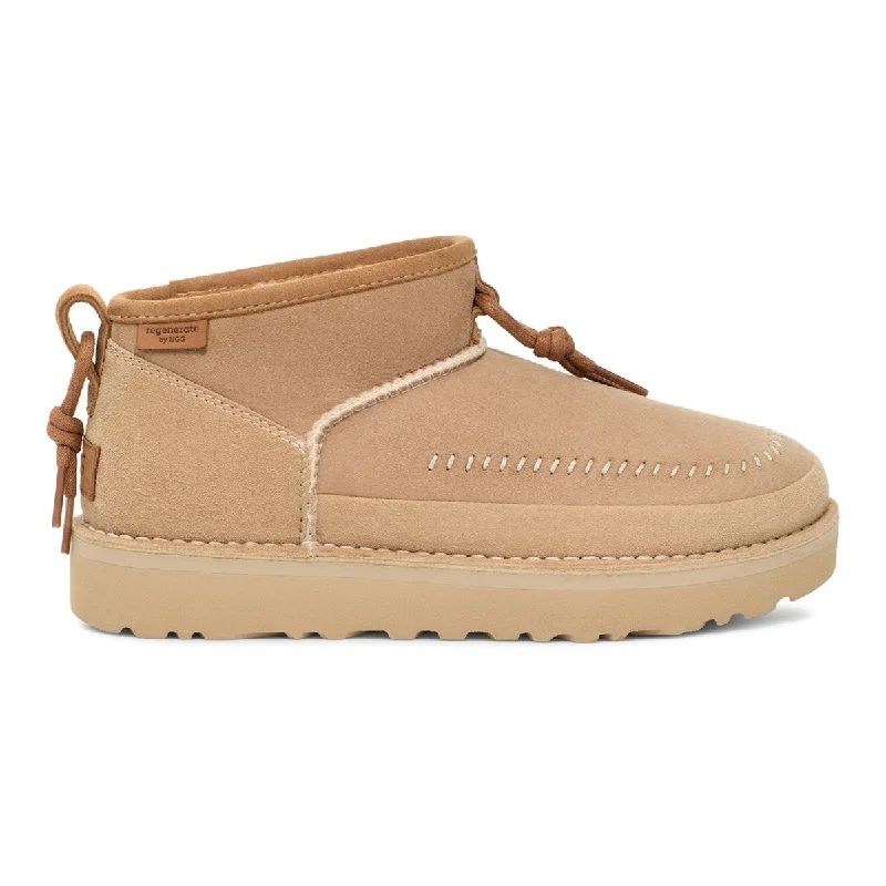 Slip-On Shoes For Men UGG Women's Ultra Mini Crafted Regenerate Sand