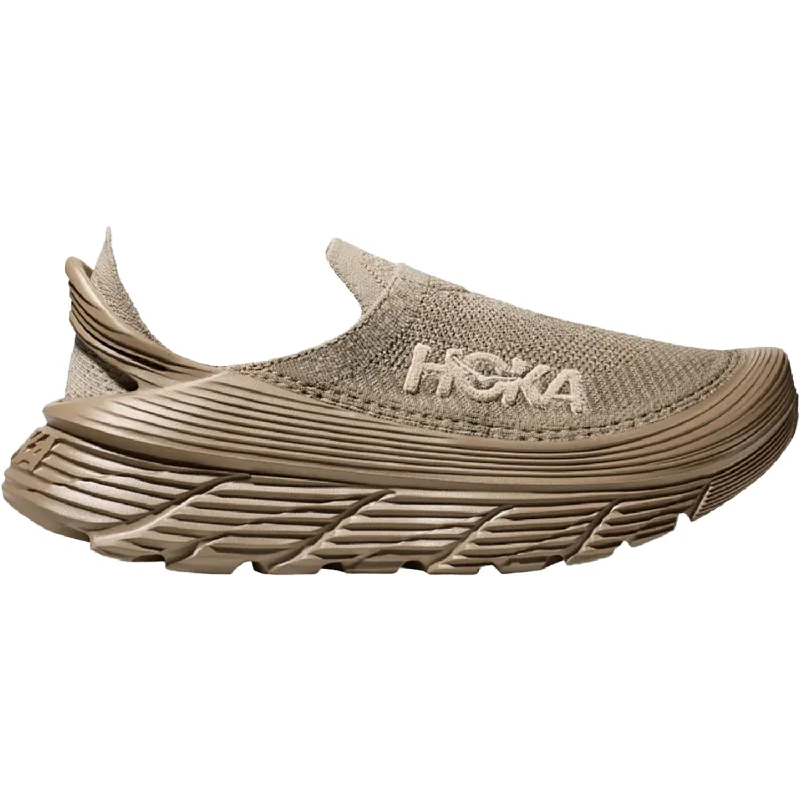 Outdoor Work Boots Unisex Hoka Restore TC Dune/Oxford Tan Mesh