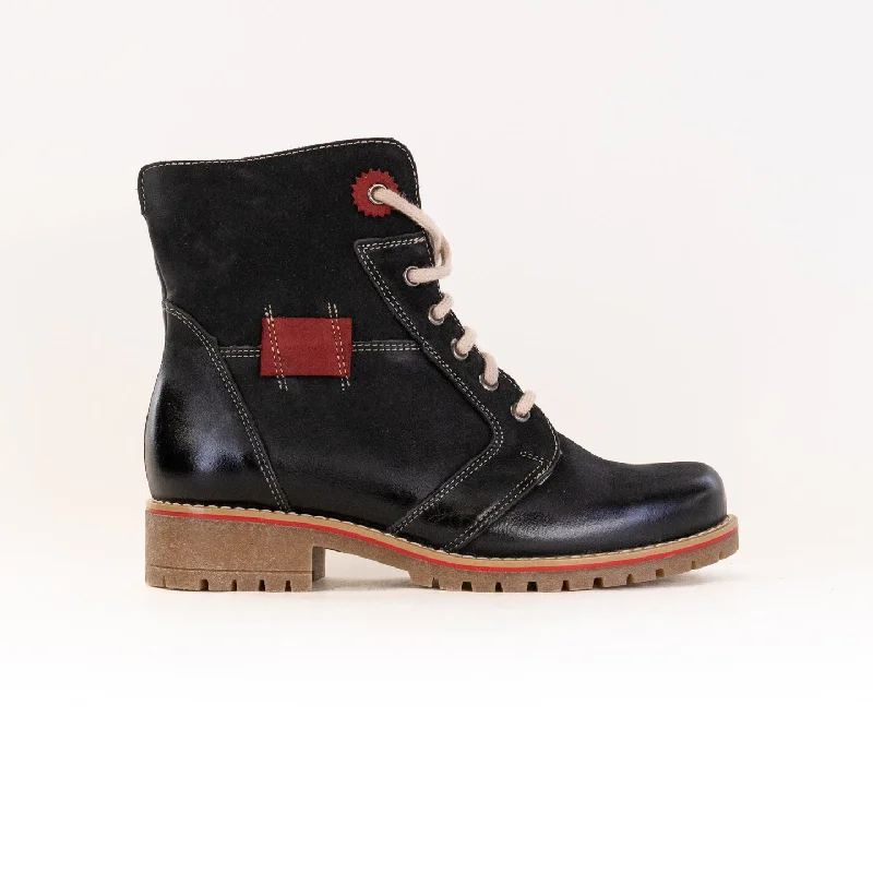 Durable Work Boots V-Italia 1041 Brigida 476 Boot (Women's) - Black Leather