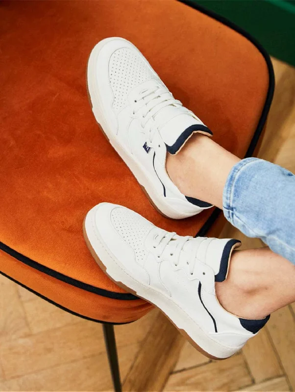 Best Sneakers For Running Vestige Recycled Unisex Vegan Sneakers | Midnight Blue