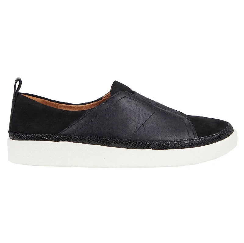 Outdoor Athletic Shoes Zinah Leather Women's Slip-on Shoes