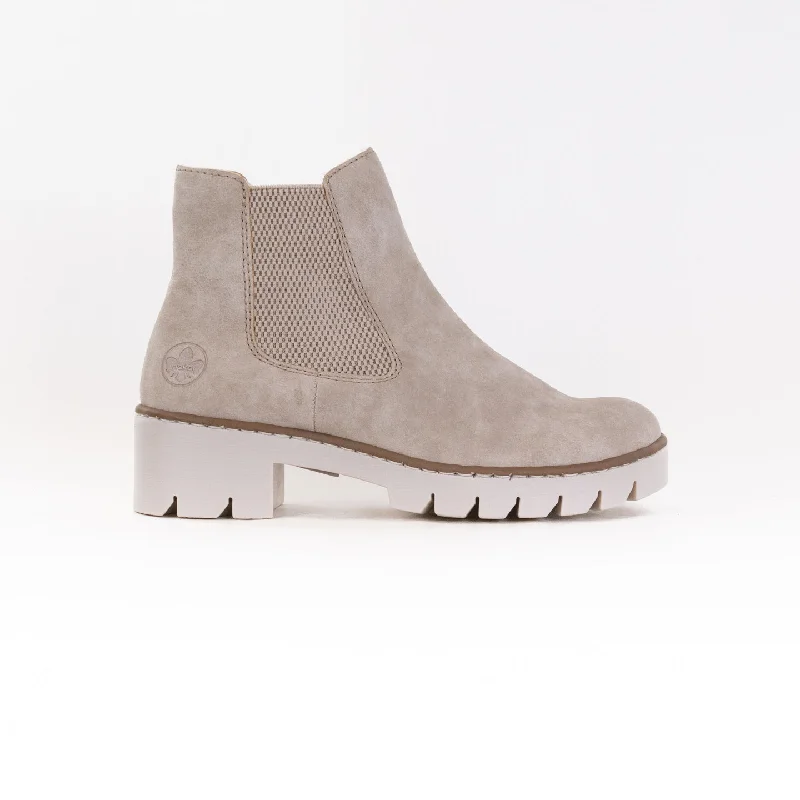Black Dress Shoes Rieker X5772 Prisca (Women's) - Beige